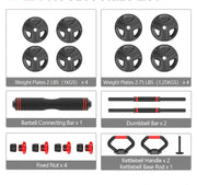 Adjustable Dumbbell Set
