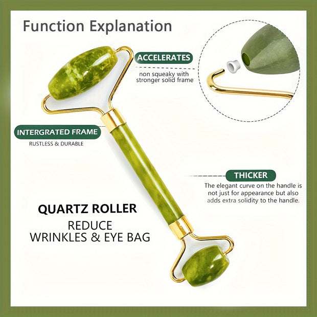Facial Roller and Scraper