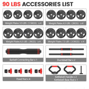 Adjustable Dumbbell Set