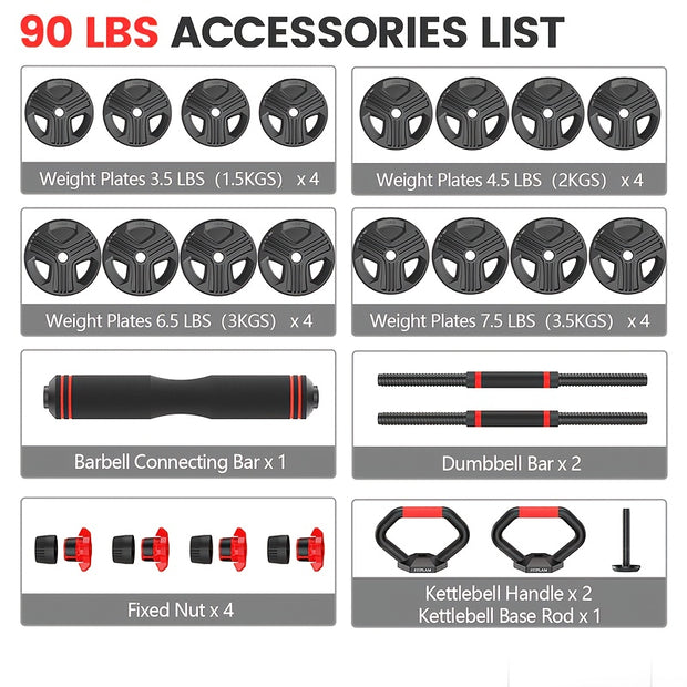 Adjustable Dumbbell Set