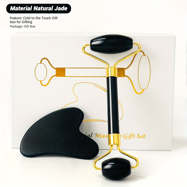 Facial Roller and Scraper