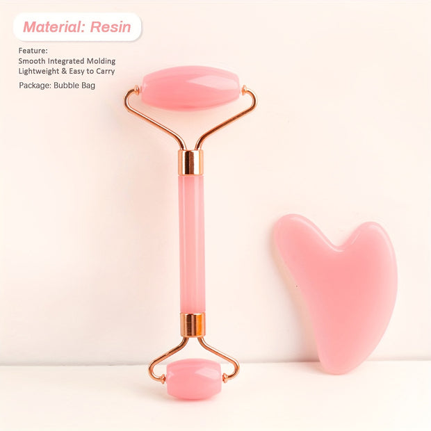Facial Roller and Scraper