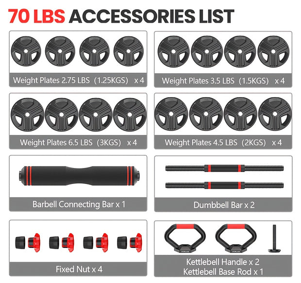Adjustable Dumbbell Set