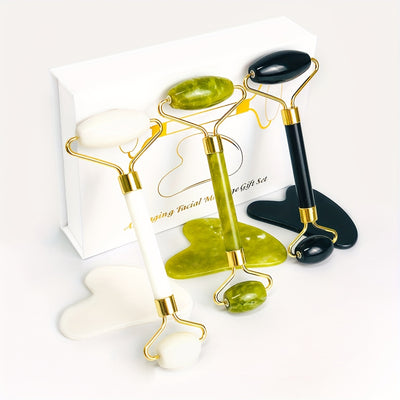 Facial Roller and Scraper