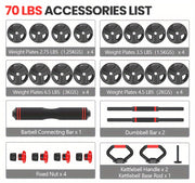 Adjustable Dumbbell set