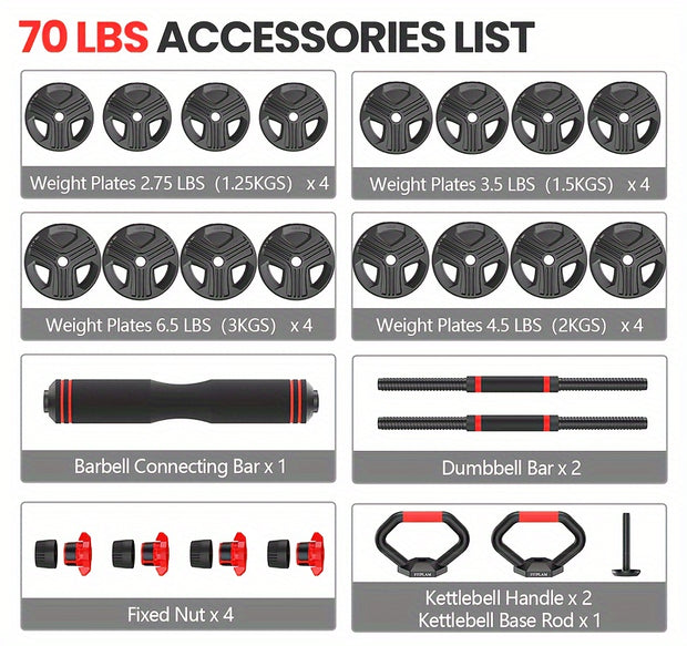 Adjustable Dumbbell set