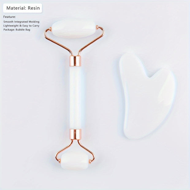 Facial Roller and Scraper